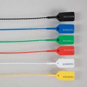 Easy Pull-Tight Seal Health Care Logistics Consecutively Numbered Blue Polypropylene 8-7/8 Inch - 18319B