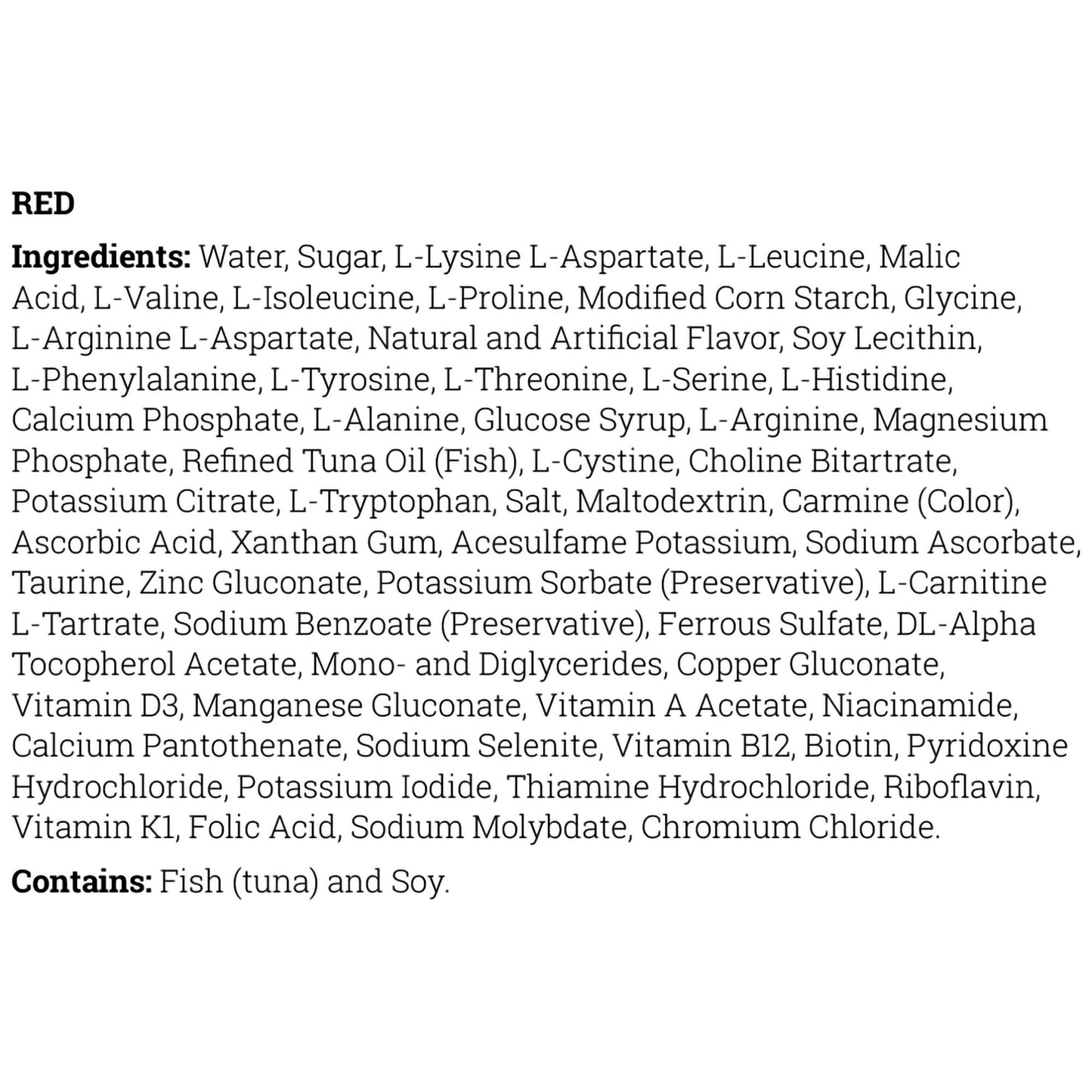 HCU cooler® 15 Formula for use in the Dietary Management of HCU, Red Flavor 812539020646