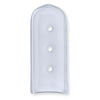 Instrument Tip Protector Protect-A-Caps Flat, Clear with Slits, 3/8 W X 1 L Inch, Radiopaque, Disposable, Steam Sterilizable, Non-Sterile 30407