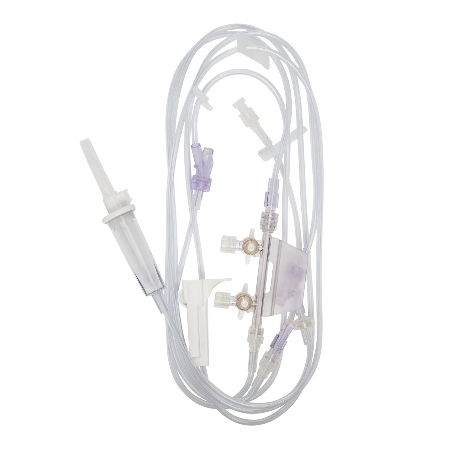 Primary IV Administration Set Caresite® Gravity 2 Ports 15 Drops / mL Drip Rate Without Filter 120 Inch Tubing Anesthesia - 354208
