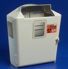 Sharps Container Cabinet / Wall Enclosure In-Room™ Plastic Wall Mount Locking - 85301H