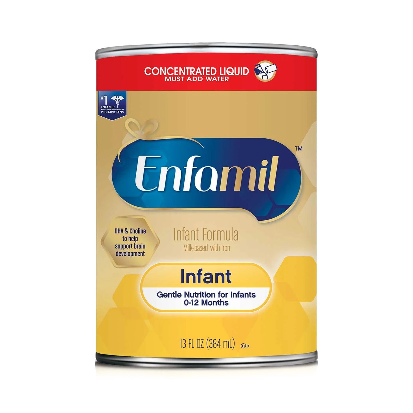 Infant Formula Enfamil® Unflavored 13 oz. Can Concentrate Iron - 136705
