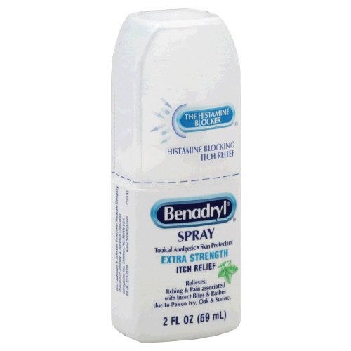 Benadryl® Diphenhydramine / Zinc Acetate Itch Relief Spray 511714400
