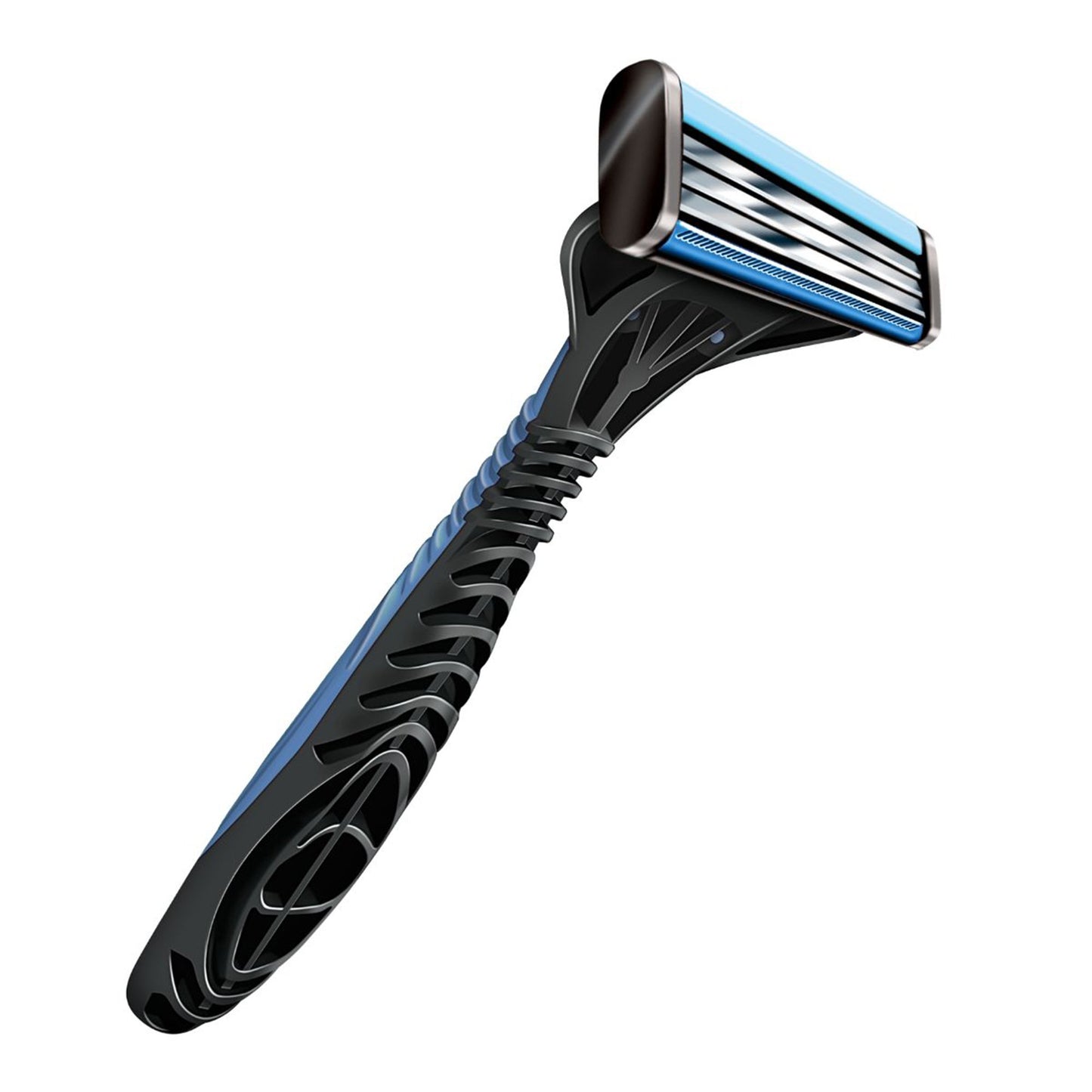 Personal Razor with Lubricating Strip AccuThrive® Single Edge Triple Blade NonSterile Reusable AVTL-5010-0000