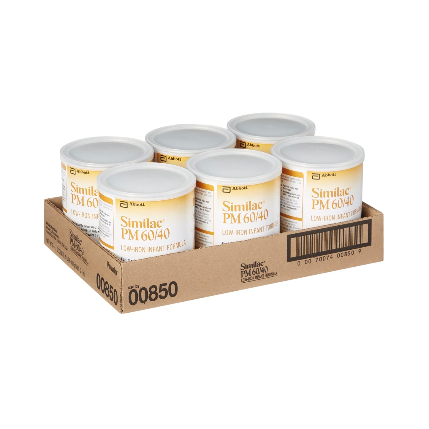Similac® PM 60 / 40 Low Iron Powder Infant Formula, 14.1-ounce can 00850