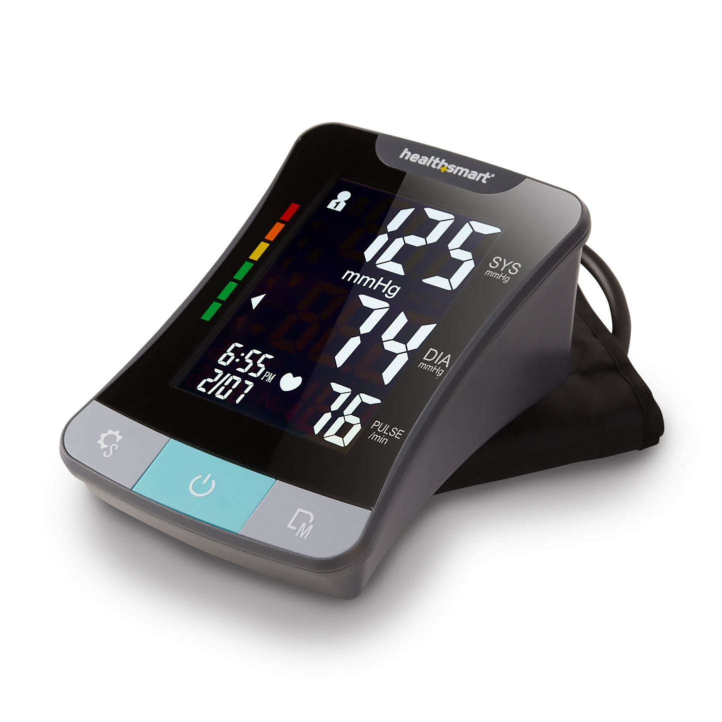 Mabis® One-Tube Blood Pressure Monitor, Digital, Black Cuff 04-655-001