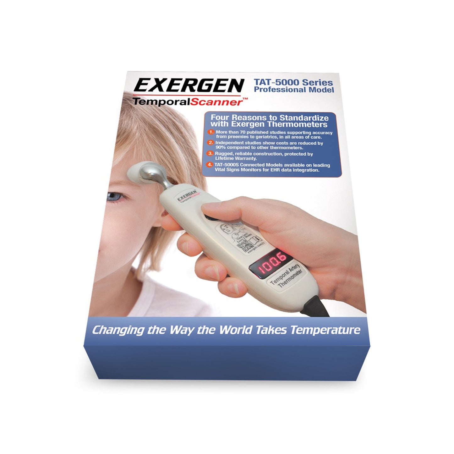 Temporal Contact Thermometer Temporal Scanner™ Temporal Probe Handheld - 124275