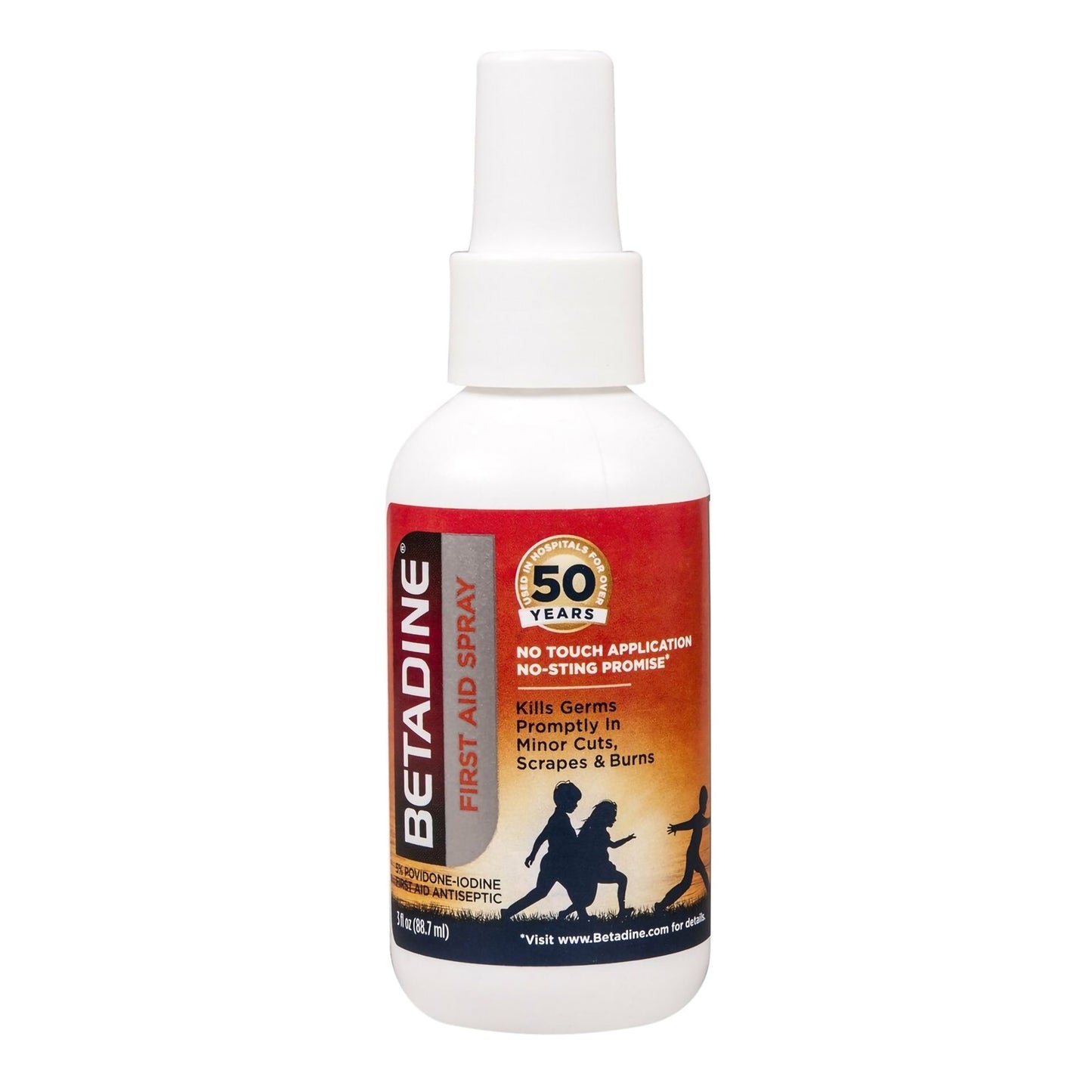 Betadine® Povidone-Iodine Antiseptic, 88.7 mL spray bottle 67618016003