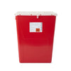 Sharps Container McKesson Prevent® Red Base 20-4/5 H X 17-3/10 W X 13 L Inch Vertical Entry 12 Gallon - 2267