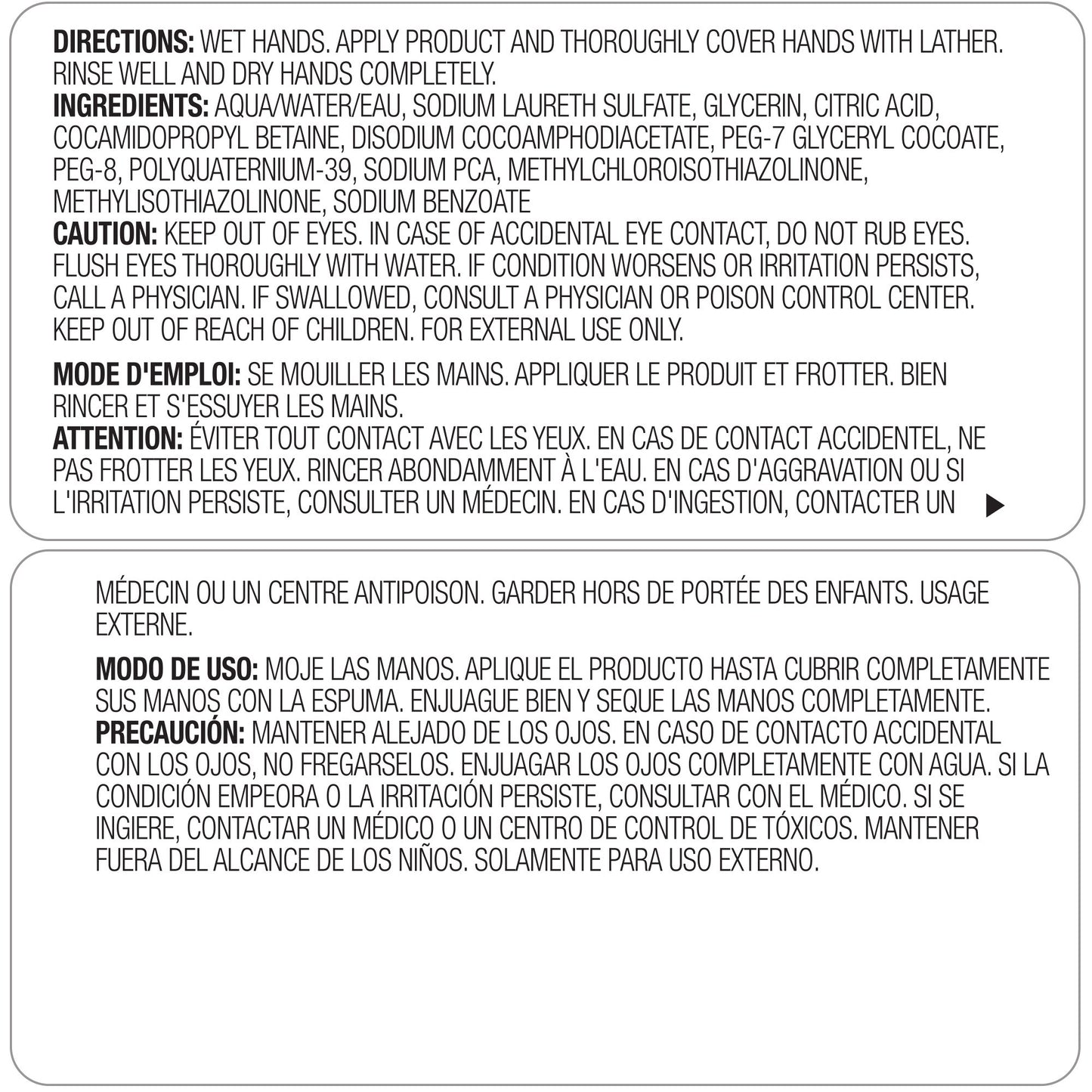 Provon® Clear and Mild Foam Handwash, 1200 mL Dispenser Refill Bottle, Unscented 1941-02