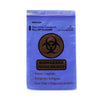 McKesson Specimen Transport Bag, Document Pouch, Zip Close, Blue Tinted, 6 x 9" 79-LAB20609BE