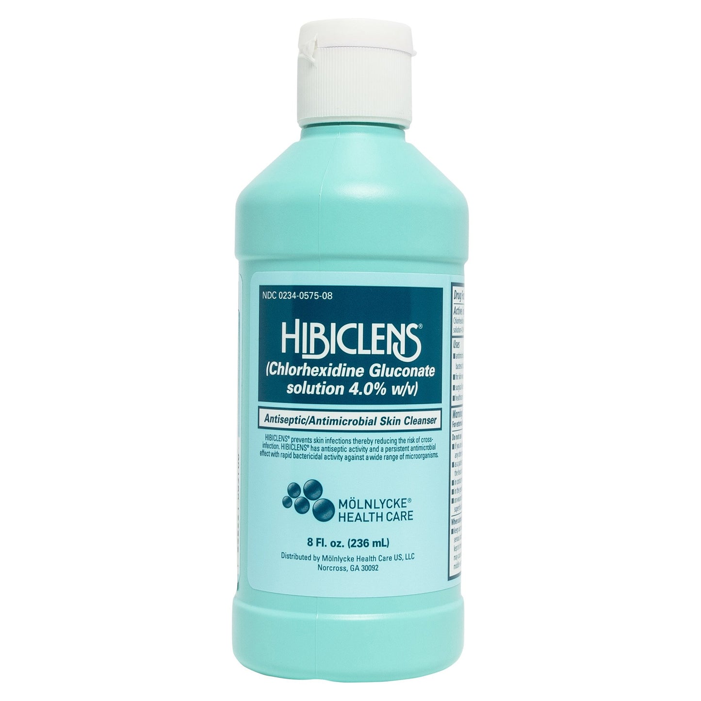 Antiseptic / Antimicrobial Skin Cleanser Hibiclens® 8 oz. Bottle 4% Strength CHG (Chlorhexidine Gluconate) NonSterile - 57508