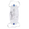 Urinary Leg Bag McKesson Anti-Reflux Valve Sterile 1,000 mL Vinyl - 4605