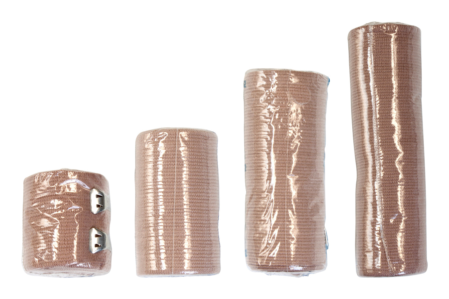 Dynarex® Clip Detached Closure Elastic Bandage, 4 Inch x 5 Yard 3664