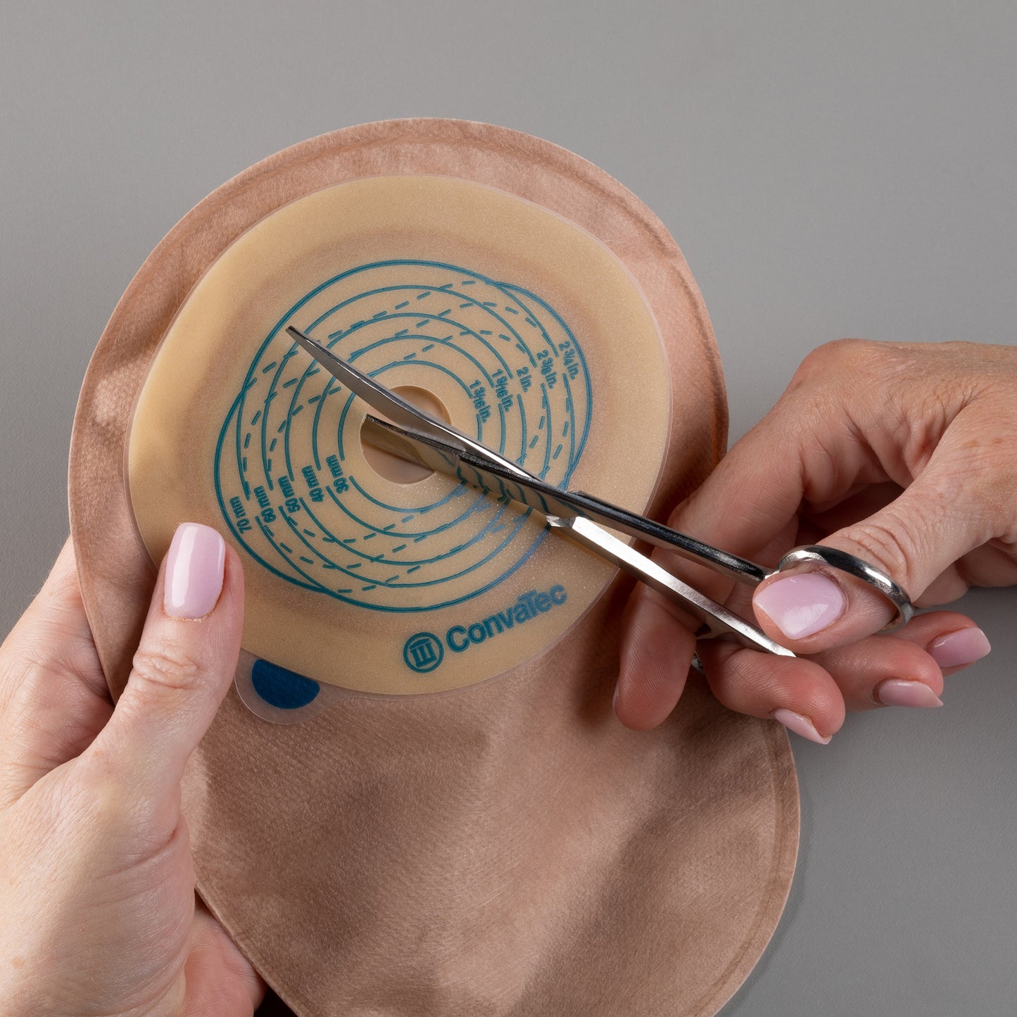 Esteem™+ 1-Piece Closed End Opaque Filtered Ostomy Pouch, 13/16 – 2¾ Inch Stoma 416701