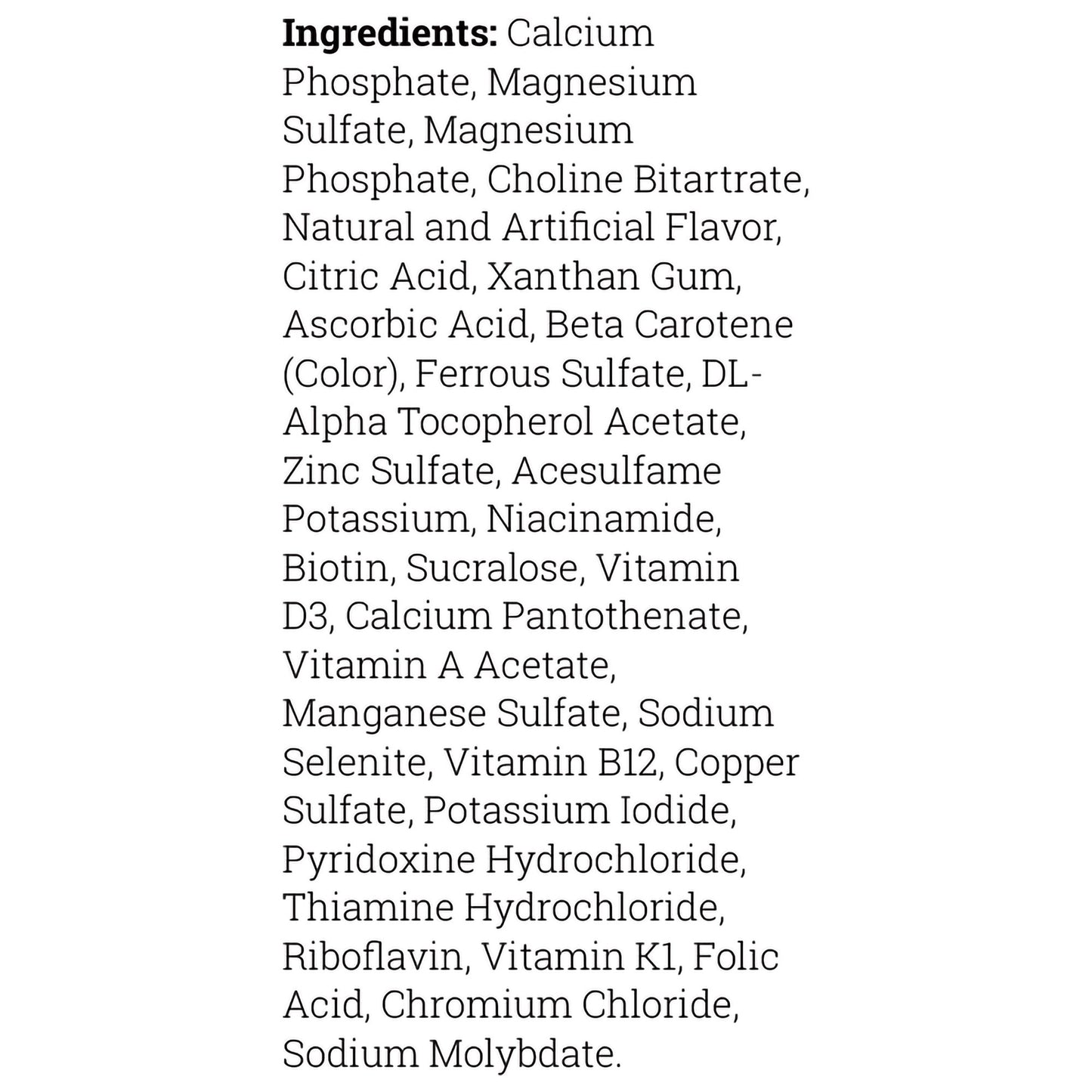 FruitiVits® Powder Vitamins & Minerals for Restrictive Therapeutic Diets, Orange 812539021414