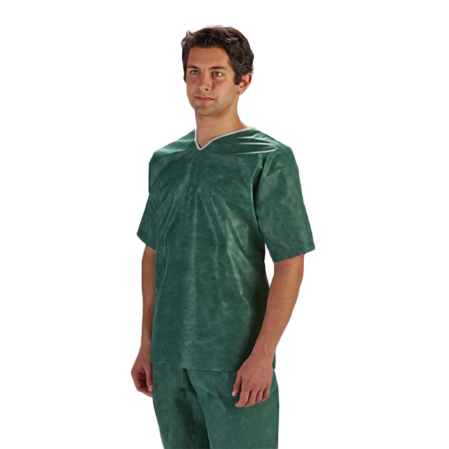 Barrier® Extra Comfort Scrub Shirt, Green, 2X-Large 18650