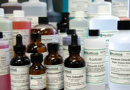 Histology Reagent Potassium Hydroxide ACS Grade 10% 16 oz. - 400510