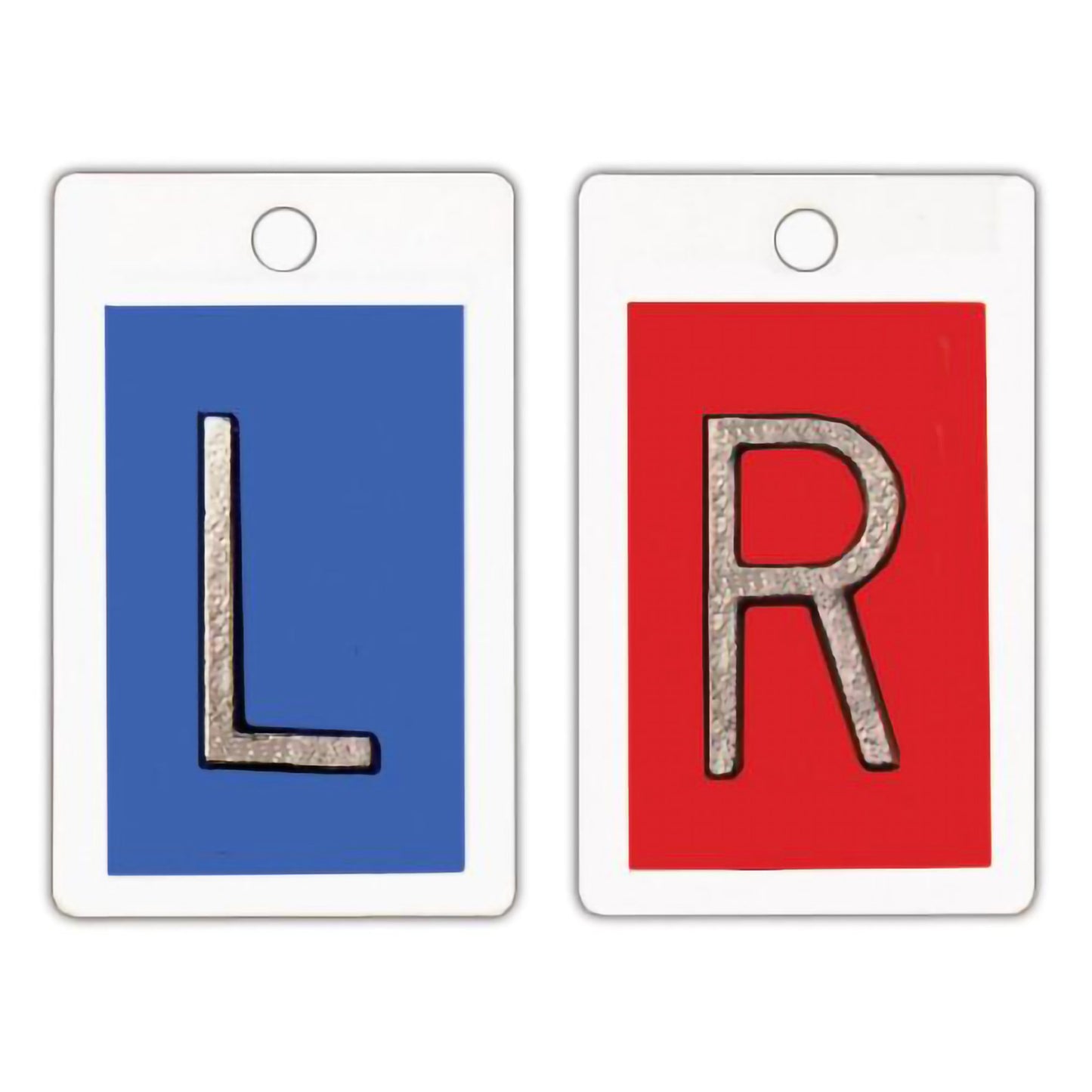 Identifier Markers 1 Inch Blue / Red Left / Right 1 Set 50171