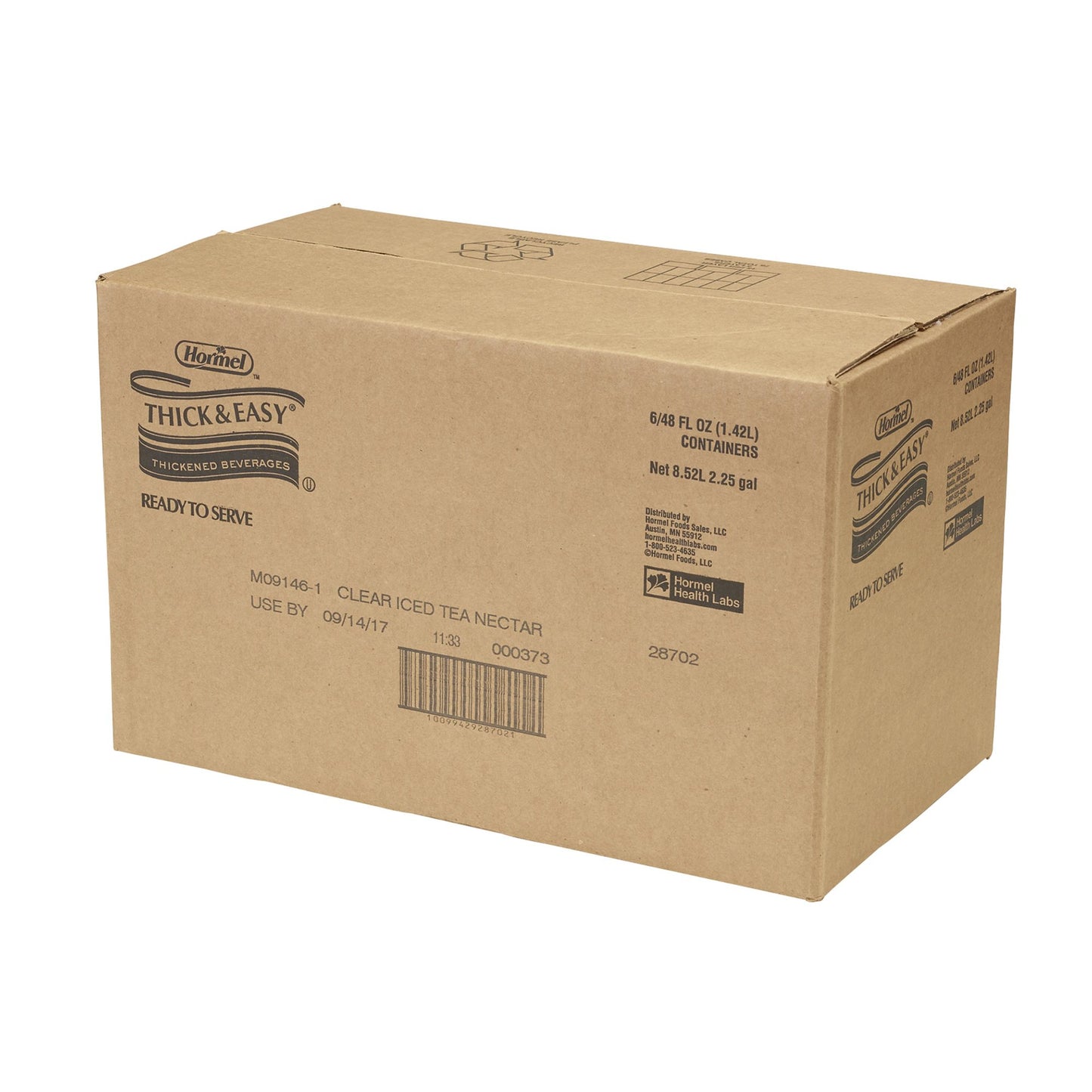 Thick & Easy® Clear Nectar Consistency Iced Tea Thickened Beverage, 46-oz. 28702