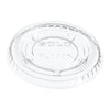 Portion Cup Lid Dart® Solo® Clear Plastic Disposable - PL100N