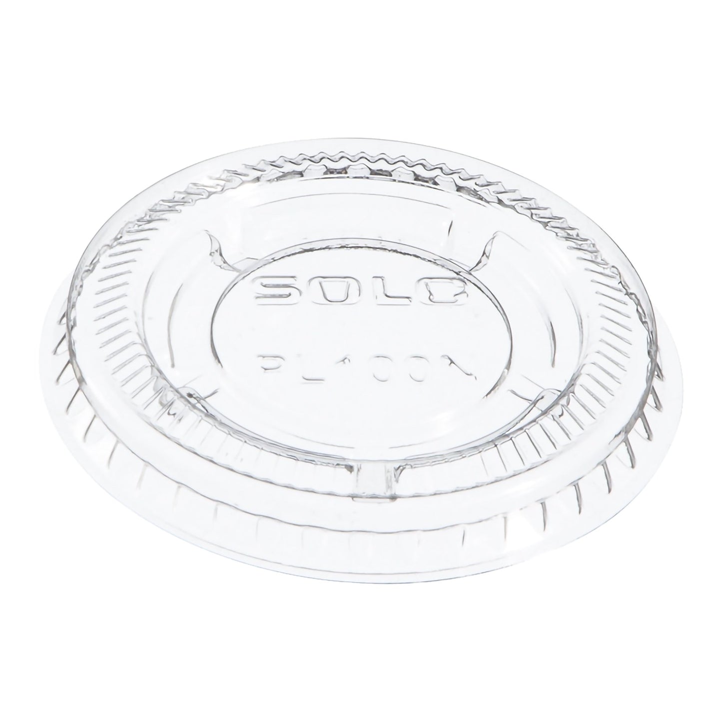 Portion Cup Lid Dart® Solo® Clear Plastic Disposable - PL100N