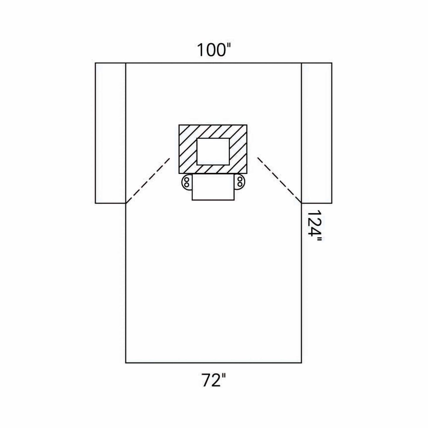 O&M Halyard Inc Halyard Sterile Chest Surgical Drape, 100 W x 72 W x 124 L Inch 89227, Case of 12