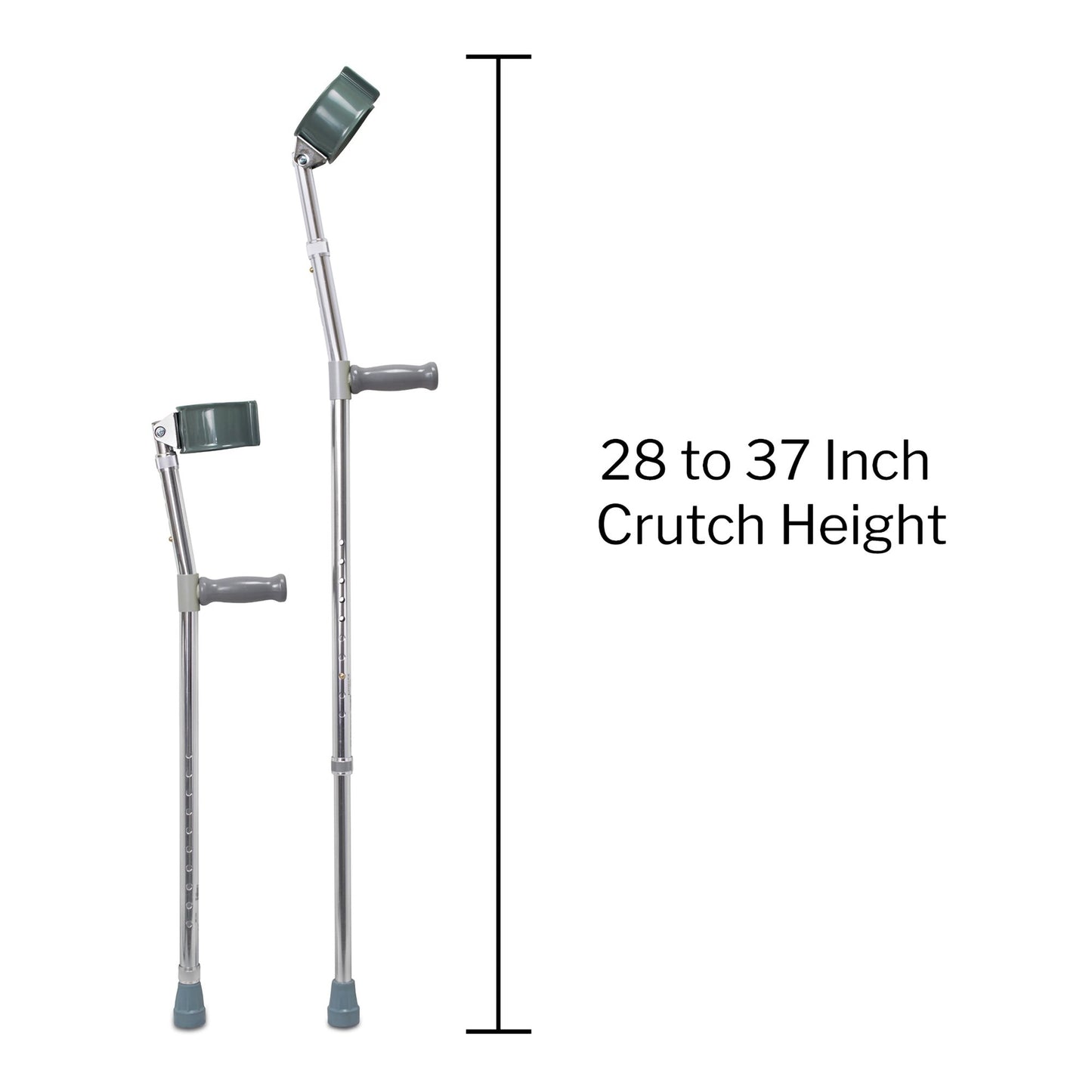 McKesson Forearm Crutch 146-10403