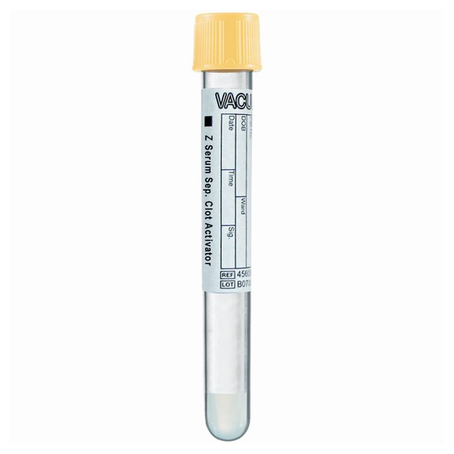Vacuette® Z Serum Sep Clot Activator Venous Blood Collection Tube, 3.5 mL 454228P