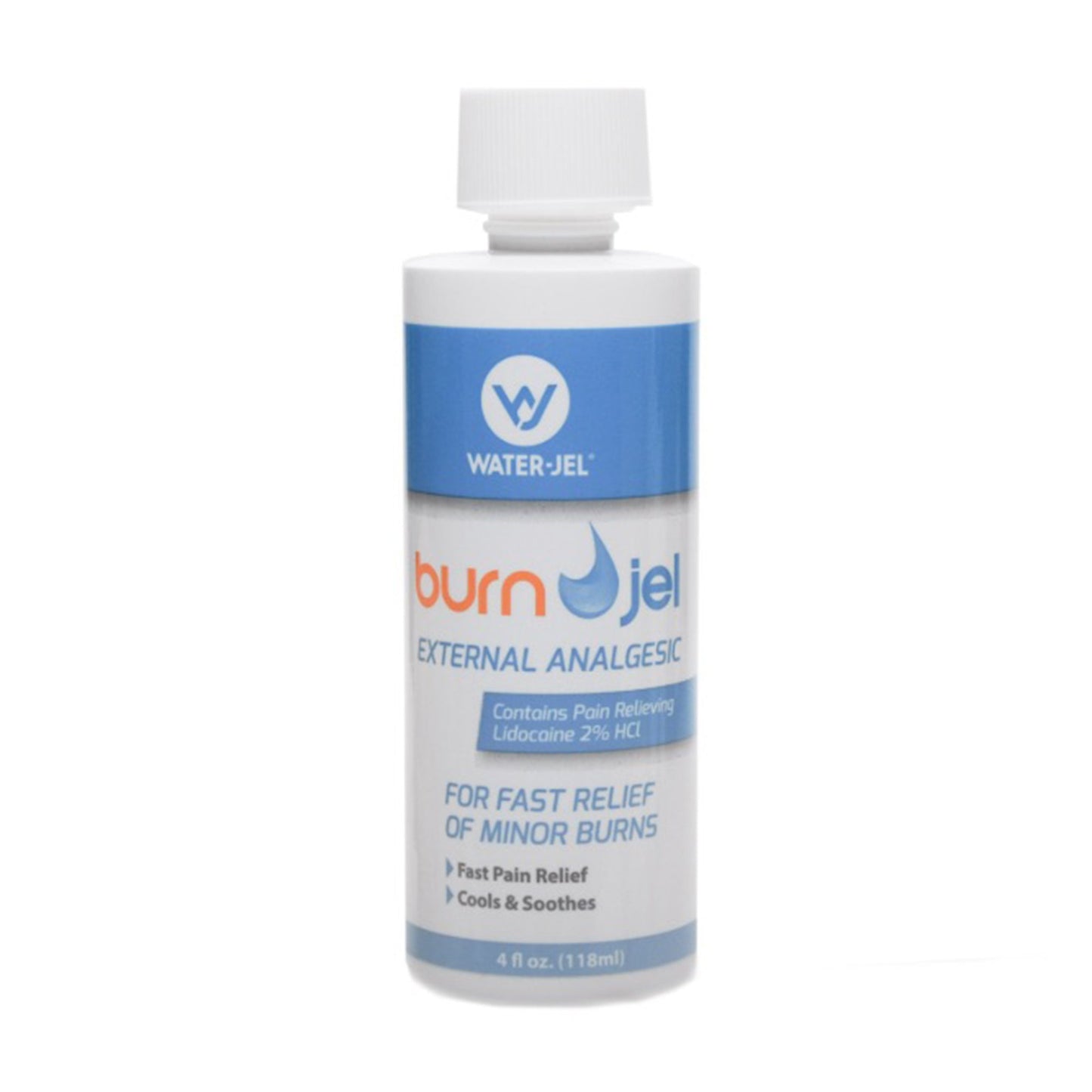 Burn Relief Lidocaine Water Jel® Burn Jel® Topical Gel 4 oz. Bottle - BJ4-24.50.000