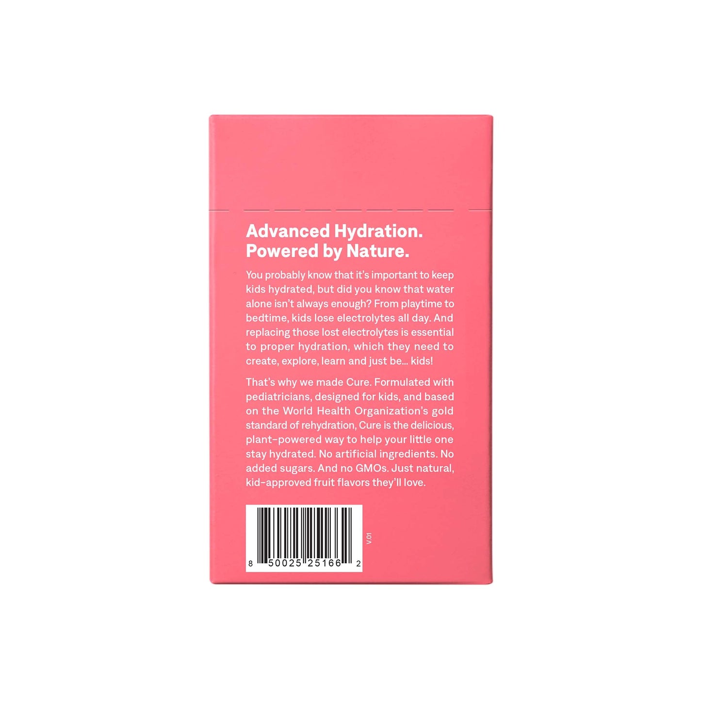 Cure® Kids Electrolyte Drink Mix, Pink Lemonade, 7.5-gram Packet KM6002