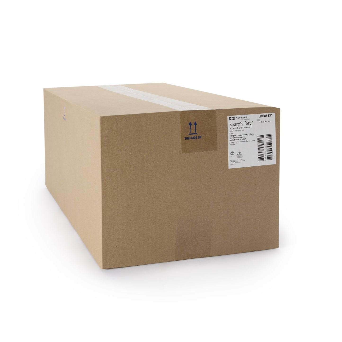 In-Room™ Multi-purpose Sharps Container, 1-1/4 Gallon, 11 x 10¾ x 4¾ Inch 85131