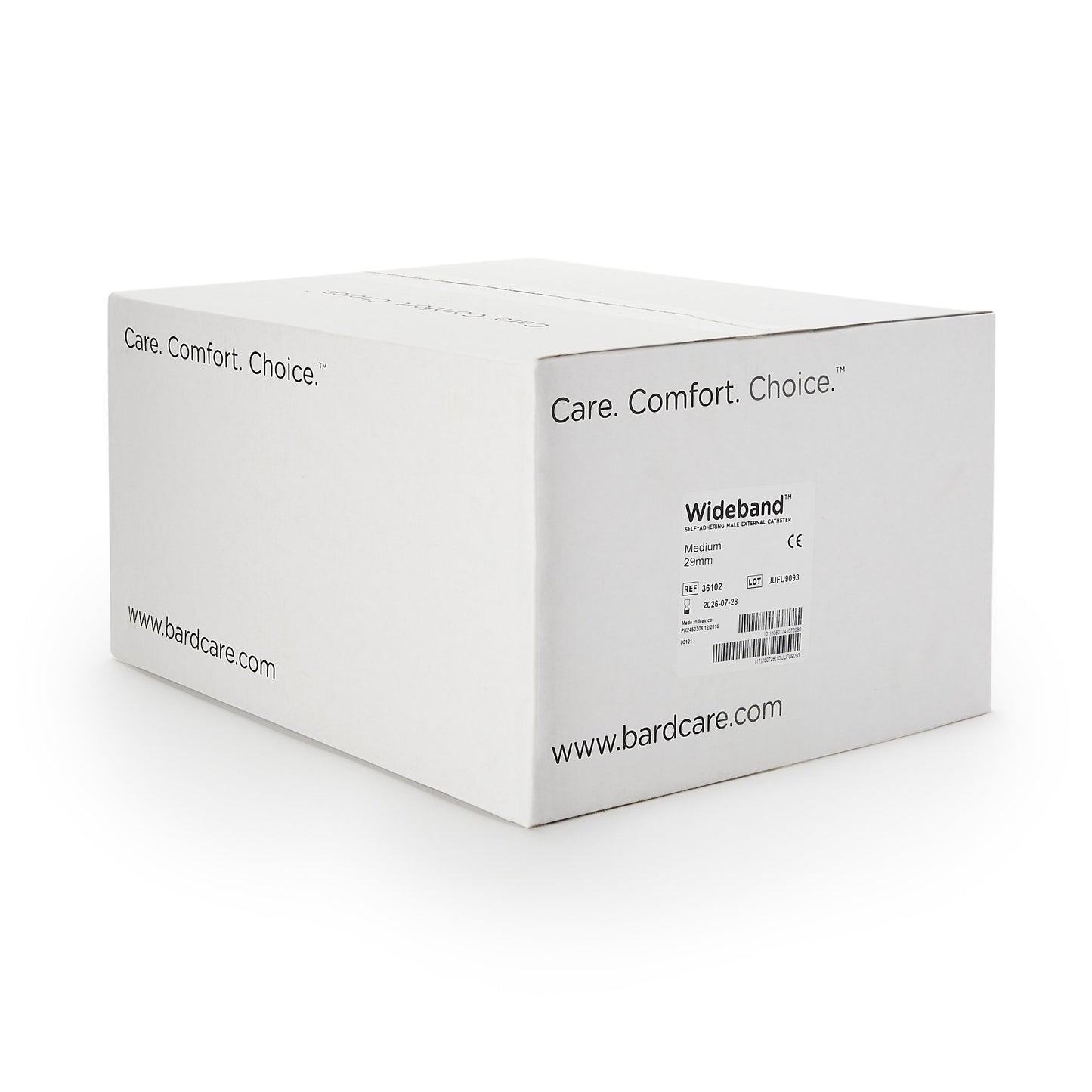 Bard Wide Band® Male External Catheter, Medium 36102