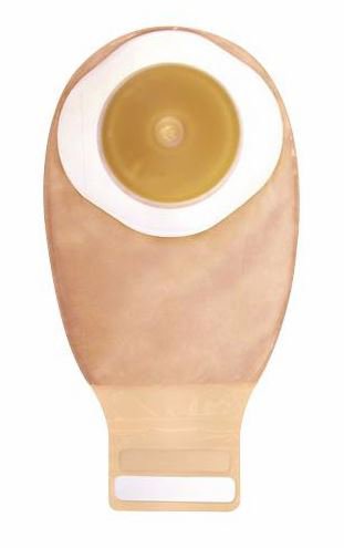 Ostomy Pouch Esteem®+ One-Piece System 12 Inch Length Convex, Pre-Cut 7/8 Inch Stoma Drainable - 416740