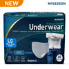 McKesson Premium Discreet Underwear for Men, Heavy Absorbency, Large UWDS-LGGRAY