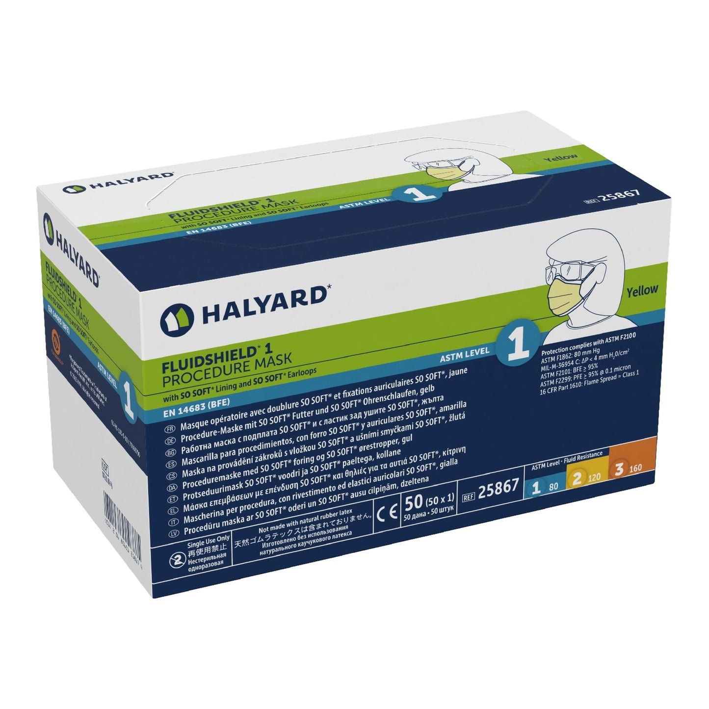 Fluidshield® Procedure Mask 25867