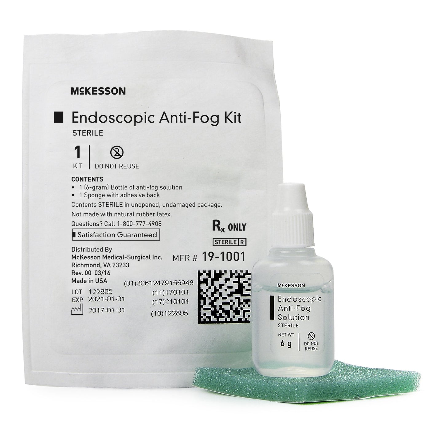 McKesson Brand McKesson Anti-Fog Kit 19-1001, 1 Each