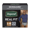Depend® Real Fit® Maximum Absorbent Underwear, Small / Medium 50976