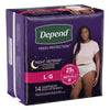 Depend® Night Defense® Women's Absorbent Underwear, Large 51702