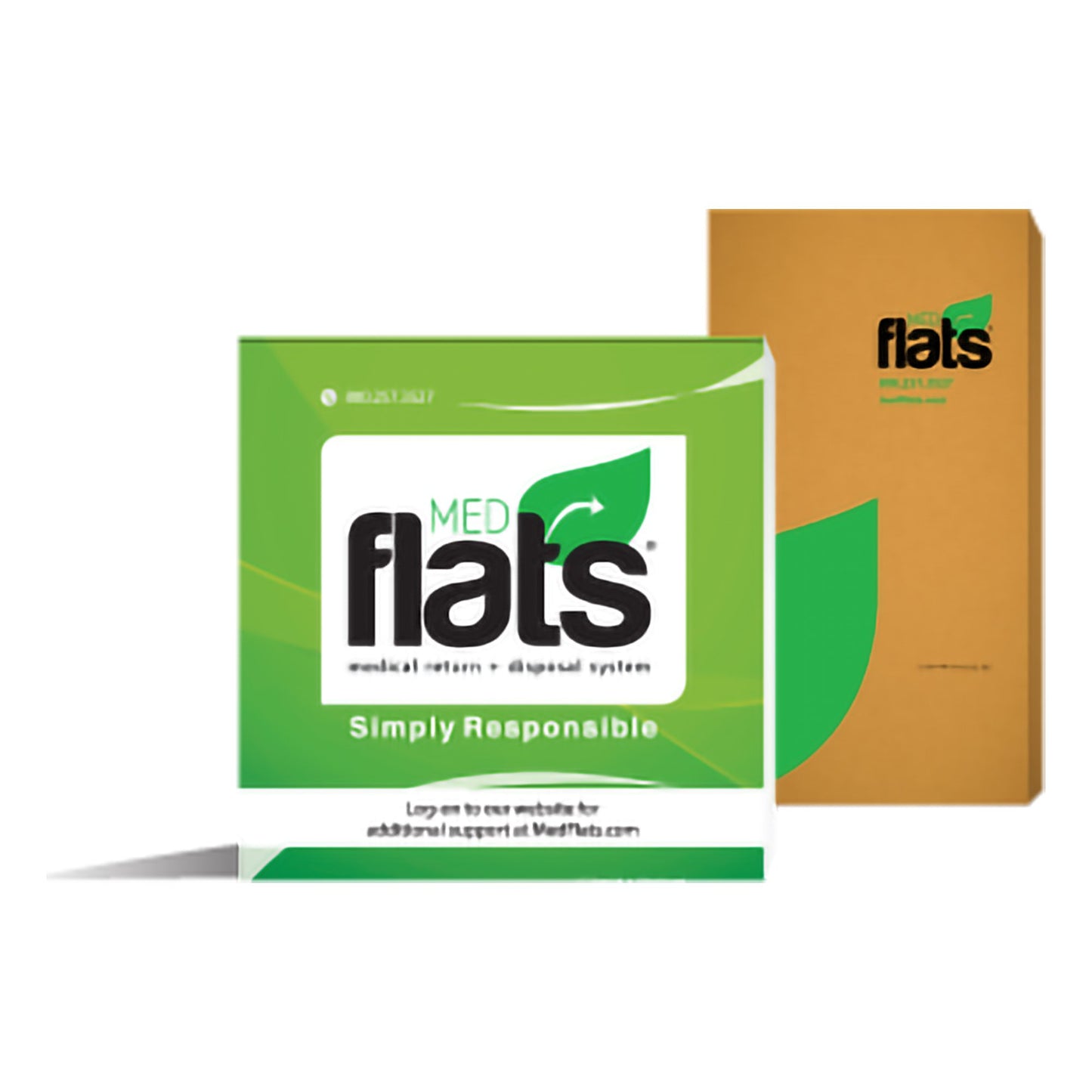 MedFlats® Pharmaceutical Disposal System, 960 Cubic Inch Capacity 06153