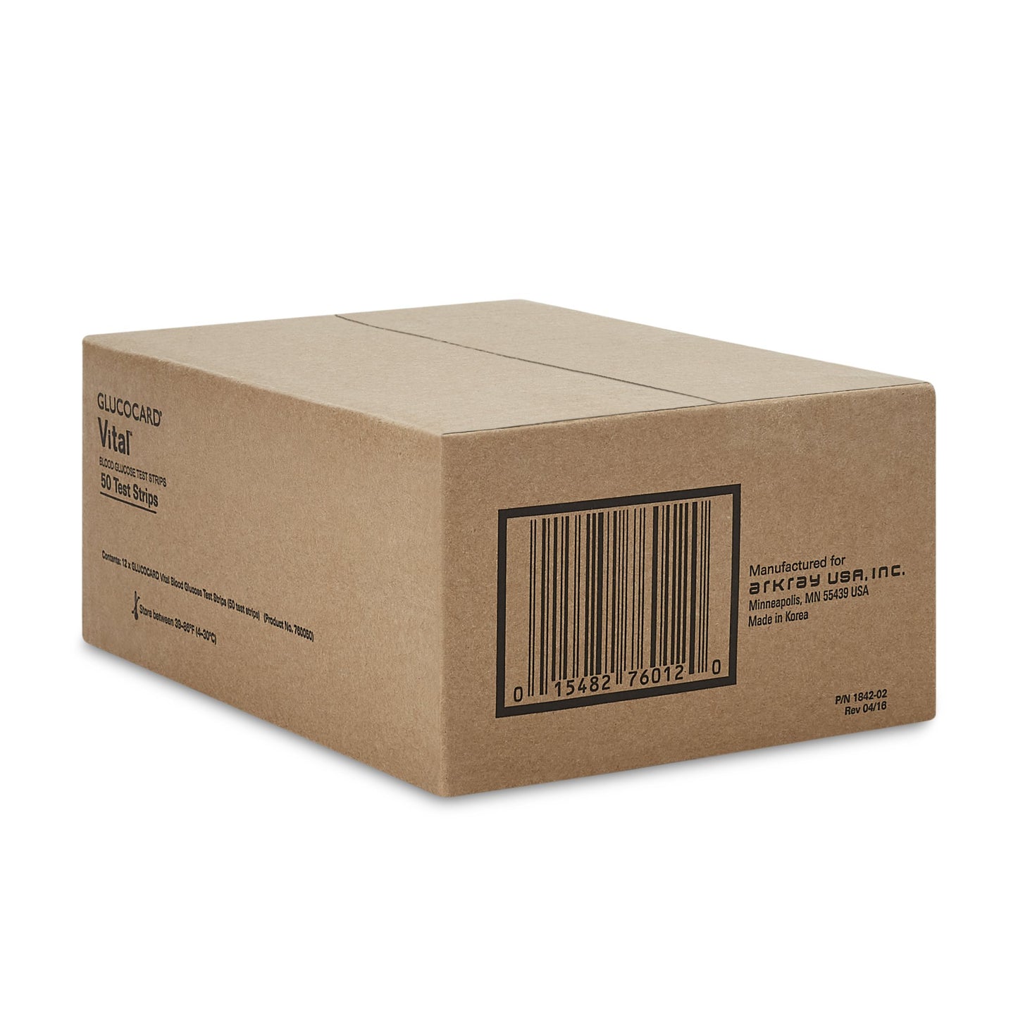 Glucocard® Vital™ Blood Glucose Test Strips 760050