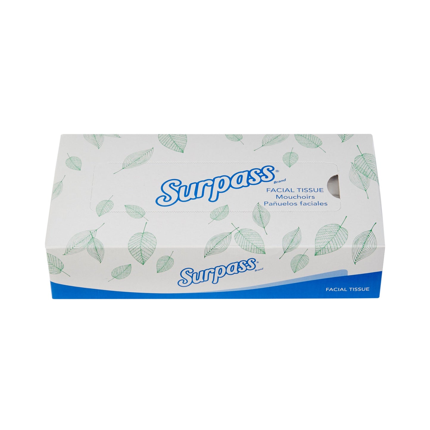 Surpass® Facial Tissue, 100 per Box 21340