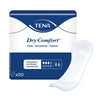 Bladder Control Pad TENA® Dry Comfort™ 11 Inch Length Moderate Absorbency Super Absorbent Core One Size Fits Most 57181