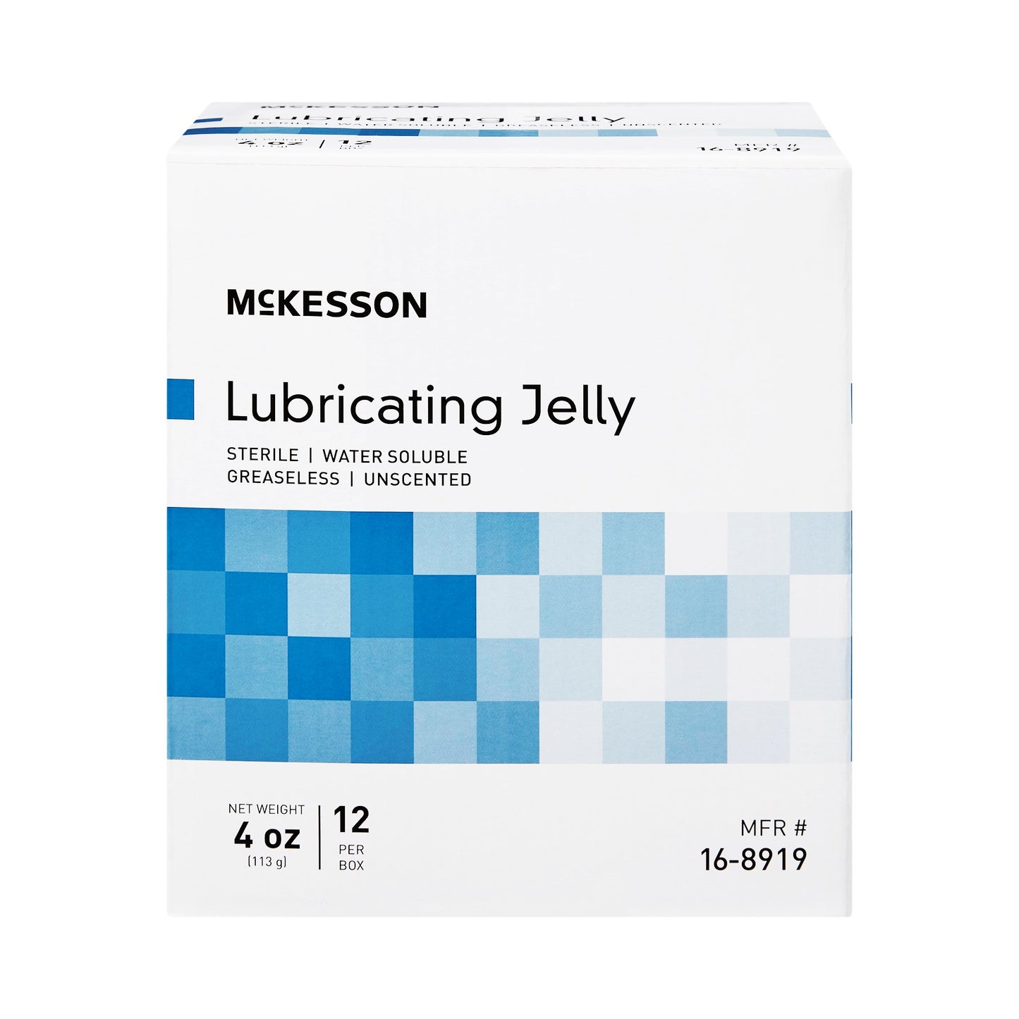 McKesson Lubricating Jelly, 4-ounce Tube 16-8919