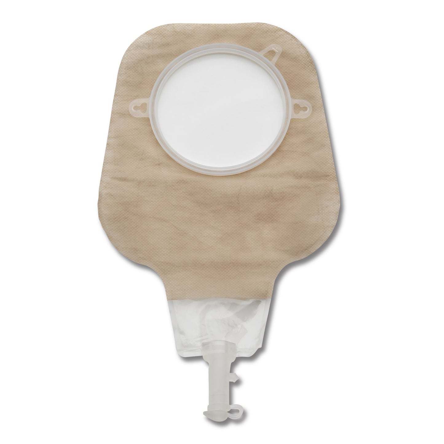 New Image™ 2-Piece Ultra-Clear Ostomy Pouch, Pre-cut to Fit 102 mm Stoma, Yellow 18016