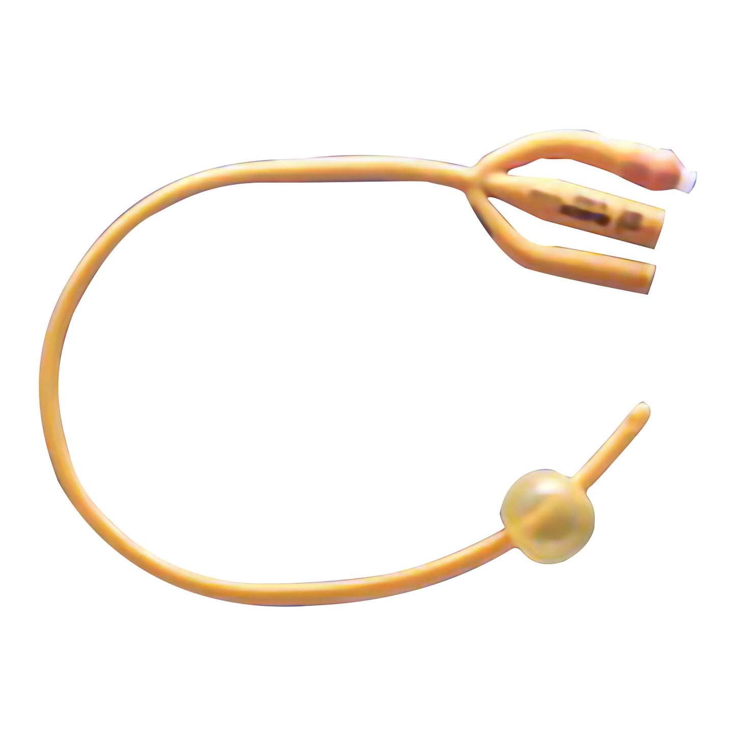 Teleflex LLC Rsch Gold Foley Catheter, 20 Fr., 30 cc, 3-Way 183430200, 1 Each