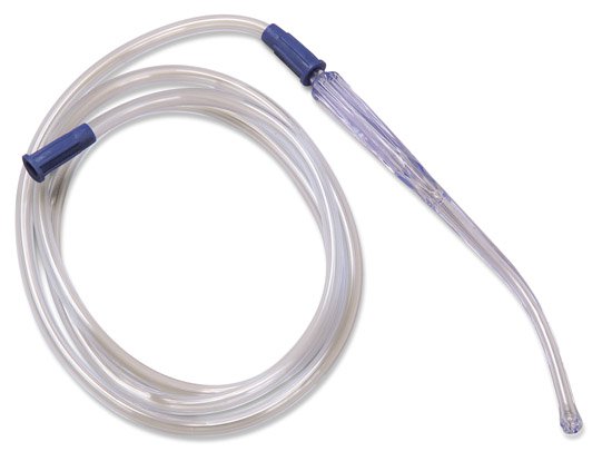 Suction Tube Handle Rigid Type Open Tip Yankauer Style Vented Sterile - Q32002