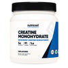 Oral Supplement Nutricost Creatine Monohydrate Unflavored Powder 1 lb. Canister NCW015309