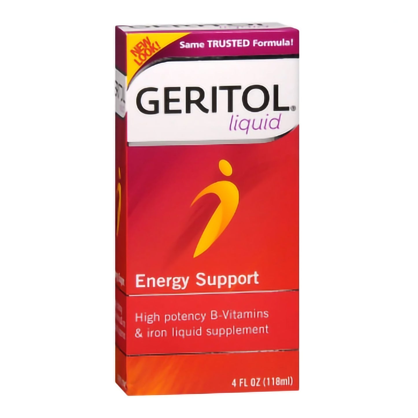 Multivitamin Supplement Geritol® Vitamin B3 / Choline Bitartrate / Iron 50 mg - 50 mg - 18 mg Strength Liquid 12 oz. Unflavored - 46017001112