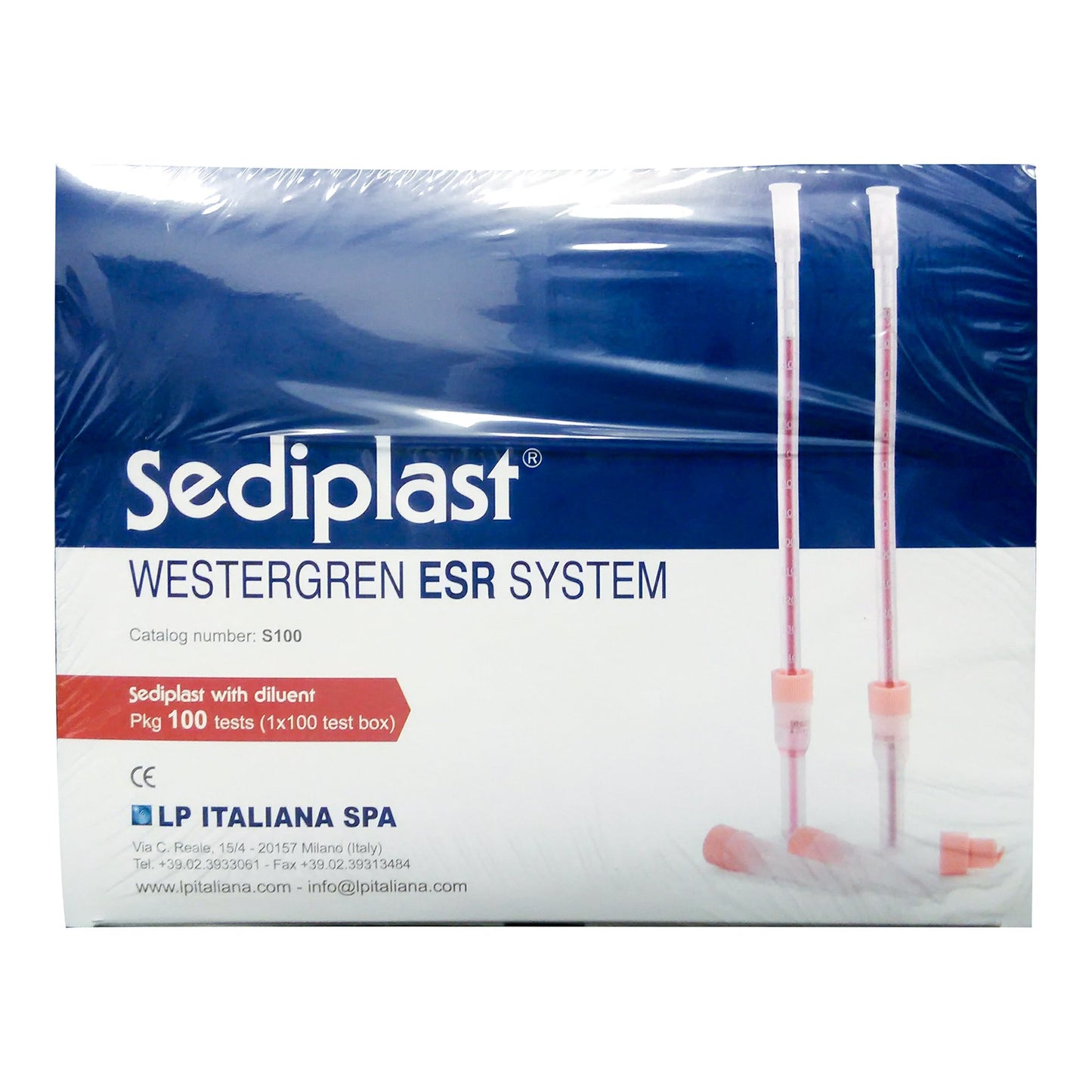 Sediplast® Sedimentation Tube, 220 mm Length S100